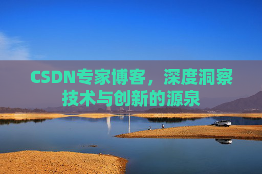 CSDN专家博客,深度洞察技术与创新的源泉